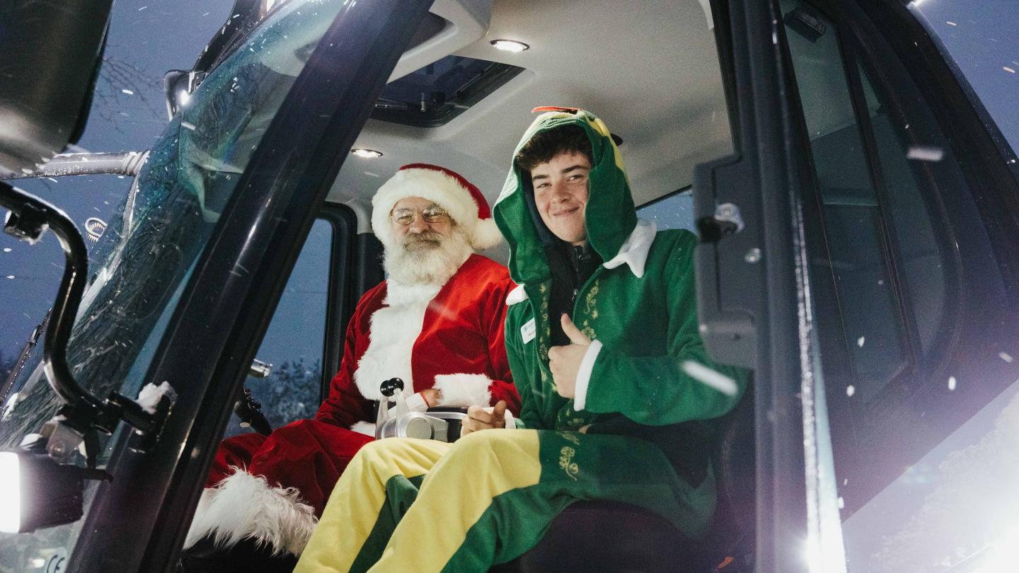 Happy Holidays from Granite Peak, Santa, and Buddy the Elf