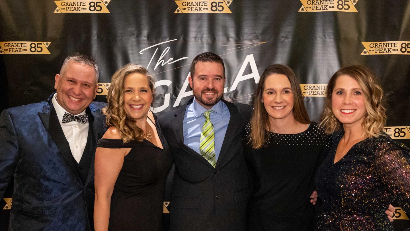 Members of the Ski Patrol attend the Granite Peak Gala in February 2023.