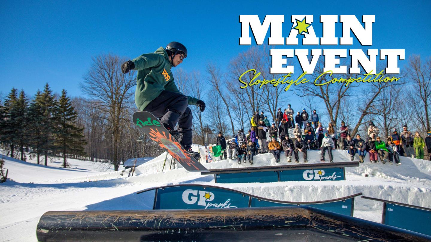 The Main Event Slopestyle will be bigger with the addition of the Inspired Freeski Tour