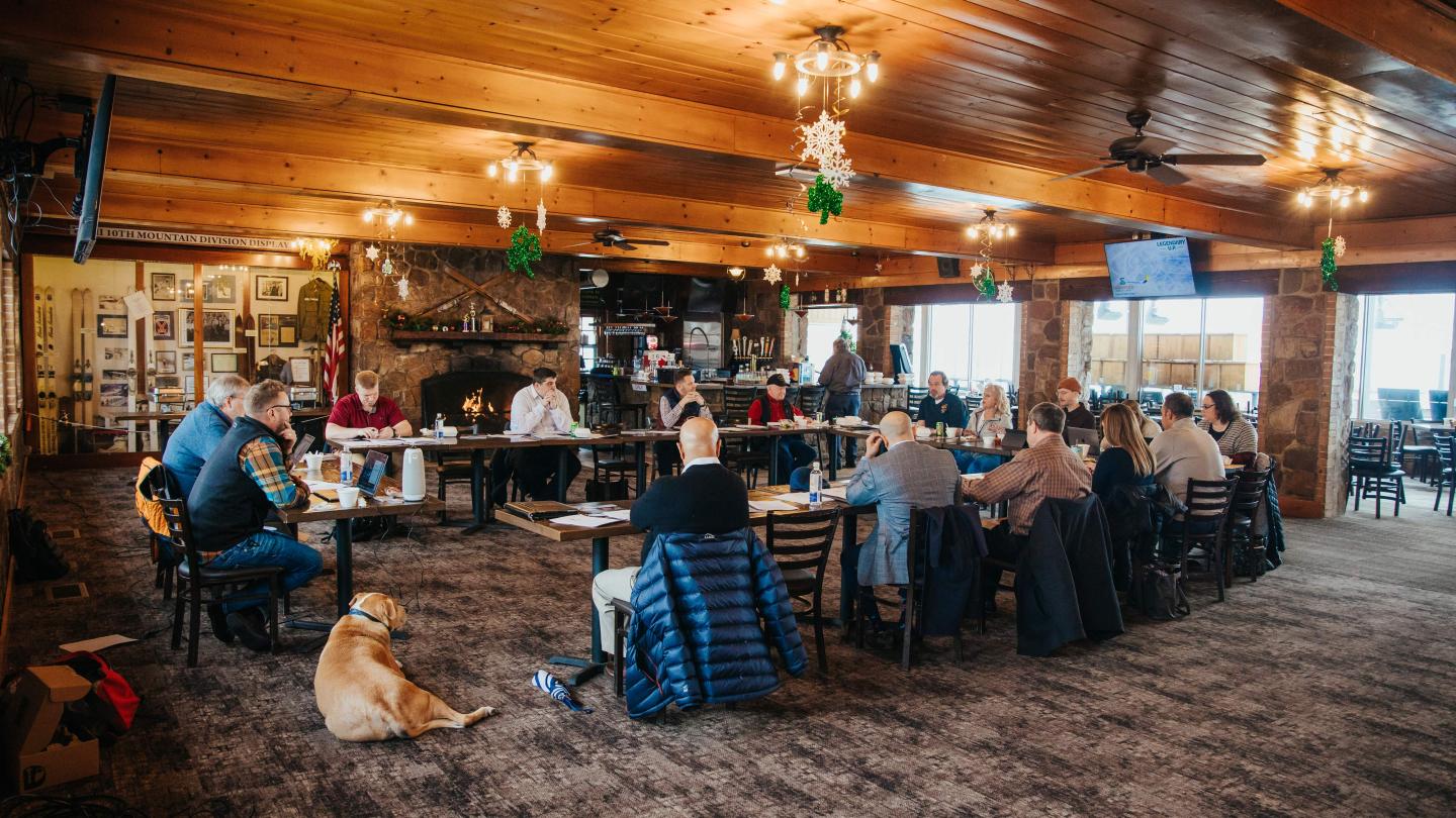 The Historic Chalet at Granite Peak is an option for company meetings and more.