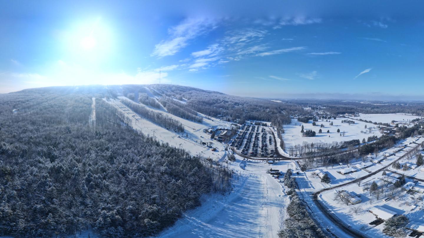 A pano photo of Granite Peak Ski Area