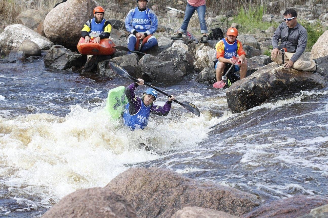 whitewater kayaking